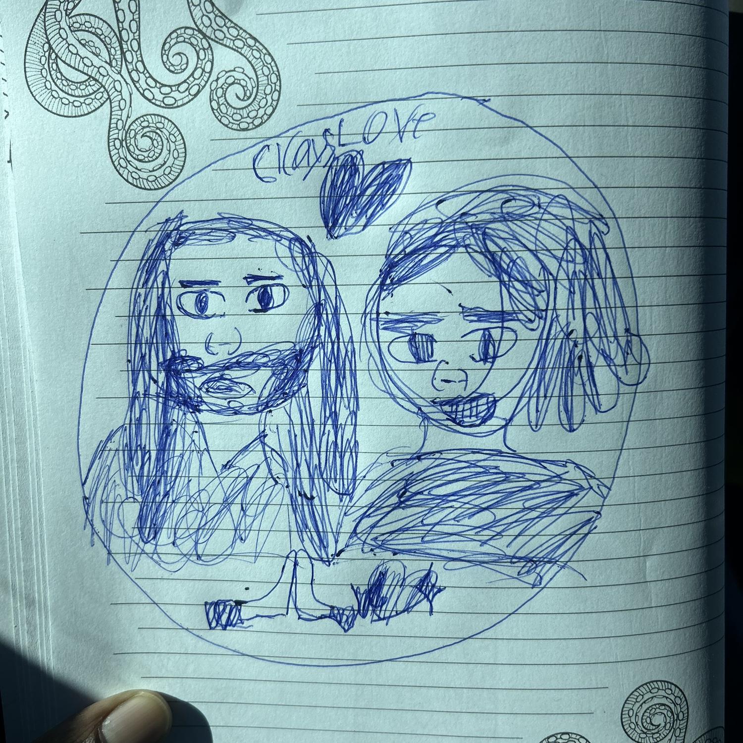 Art by Four. 
Titled “Crazy Love” 
🤣🤣