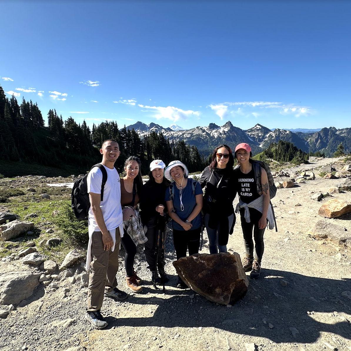 Family trip to Mt. Rainier.