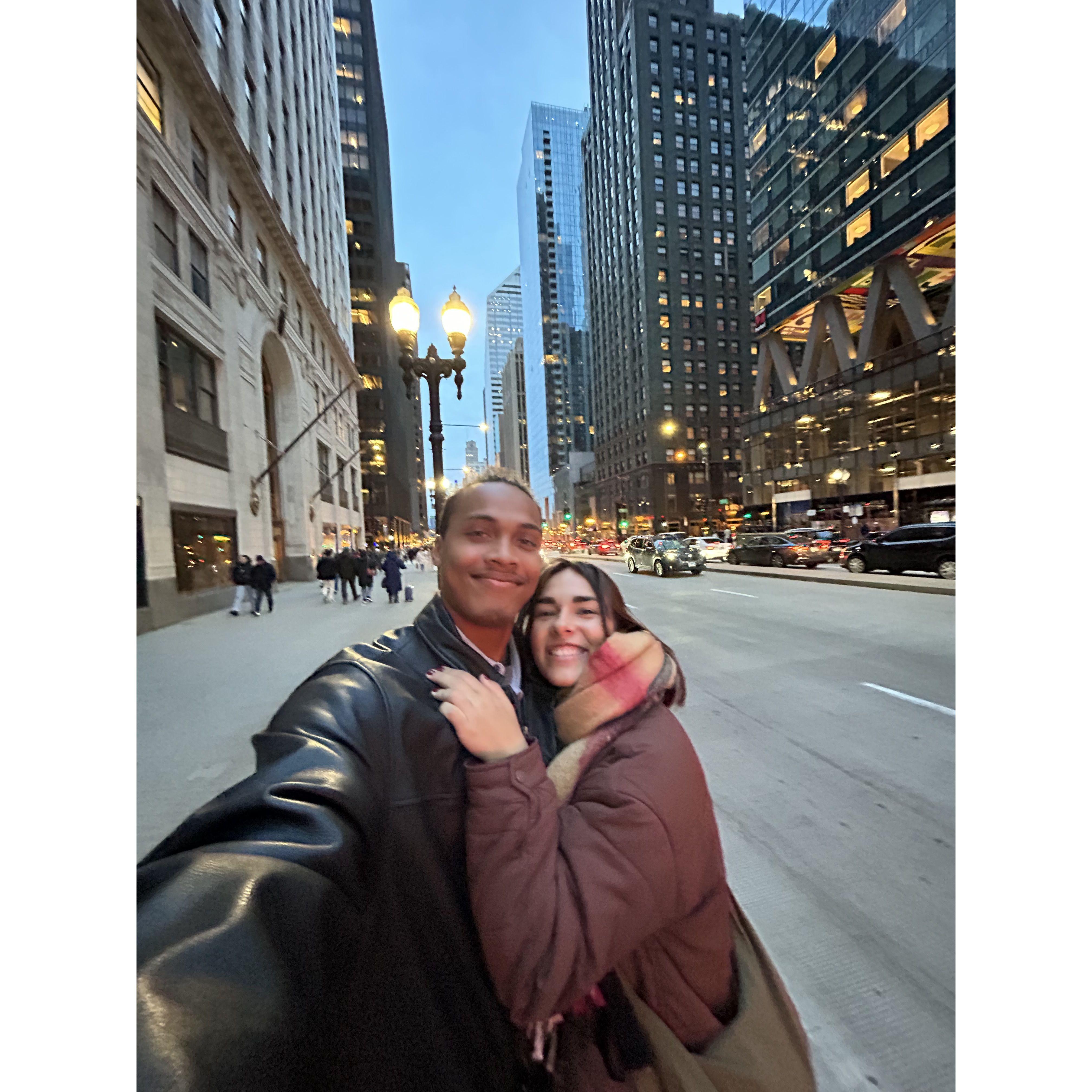 We spent Thanksgiving in Chicago with Michael's family!