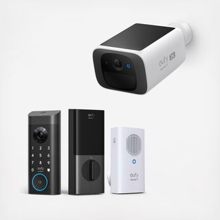 Video Smart Lock E330 with SoloCam S220 Solar Outdoor Cam