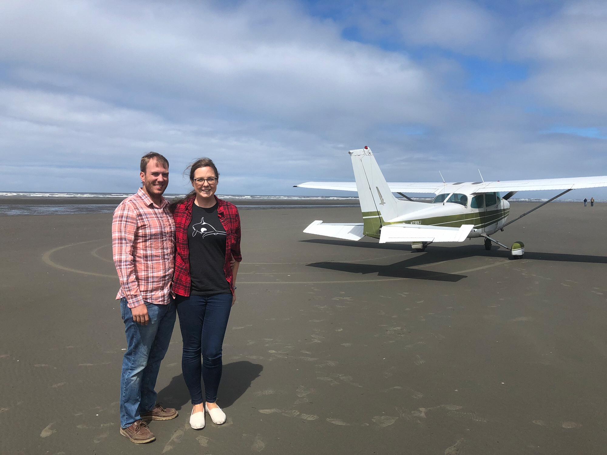 Beach landing at Copalis, WA