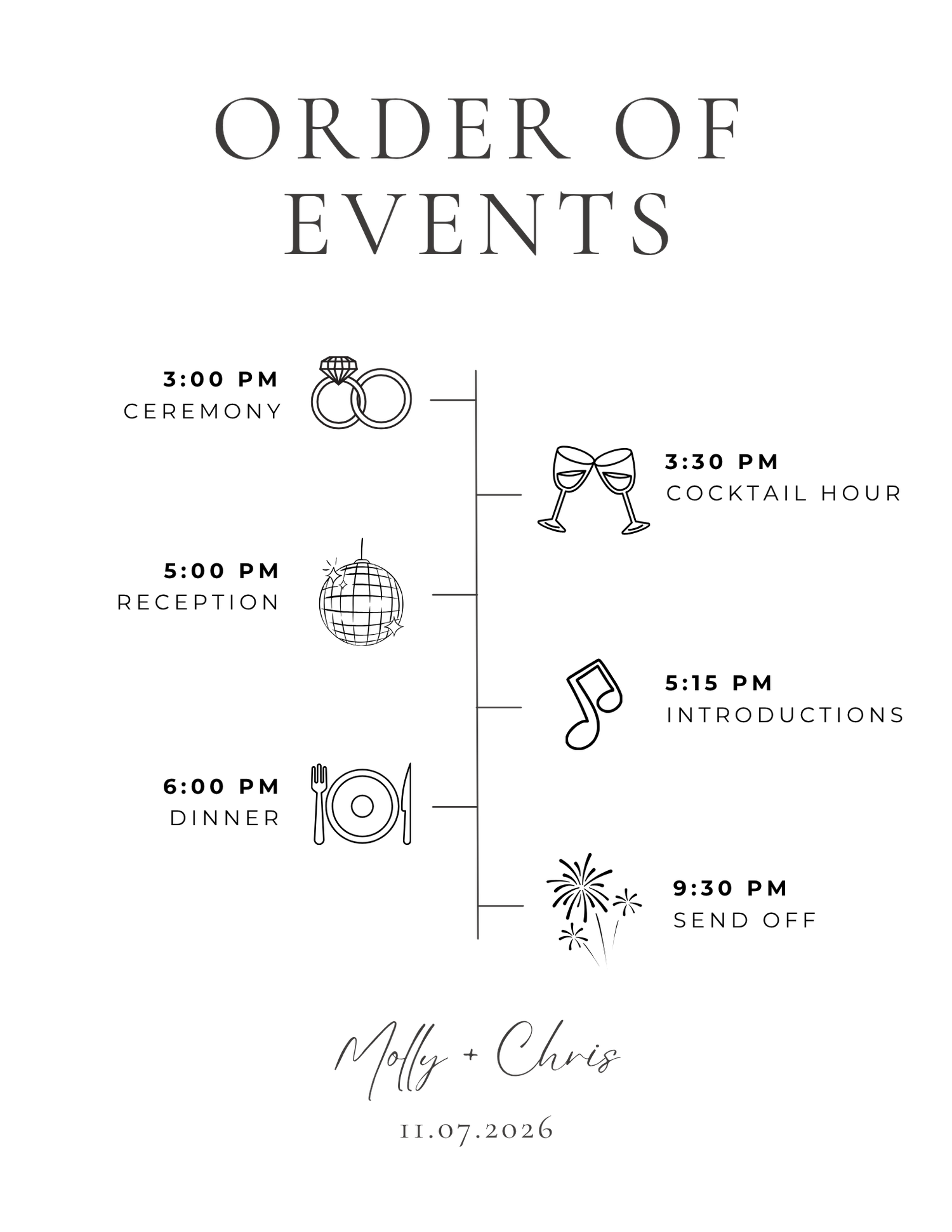 The Wedding Website of Molly Cummings and Christopher DePerno