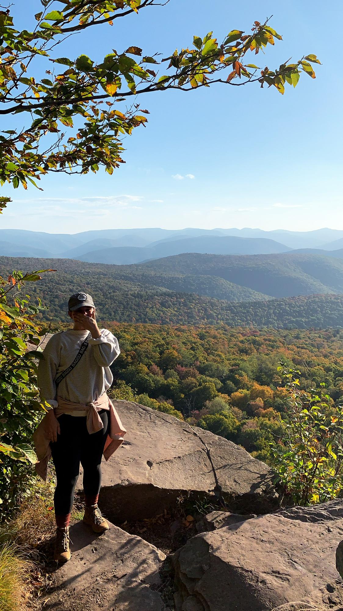 Upstate New York moments after Cody proposed – September 28, 2019