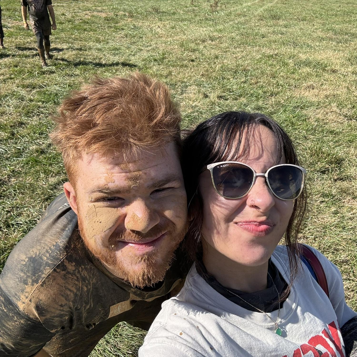 Garrison making a tough mudder look easy!!