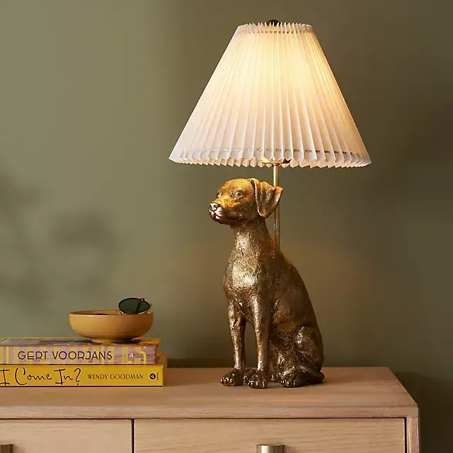 The Icon Table Lamp: Dog Edition