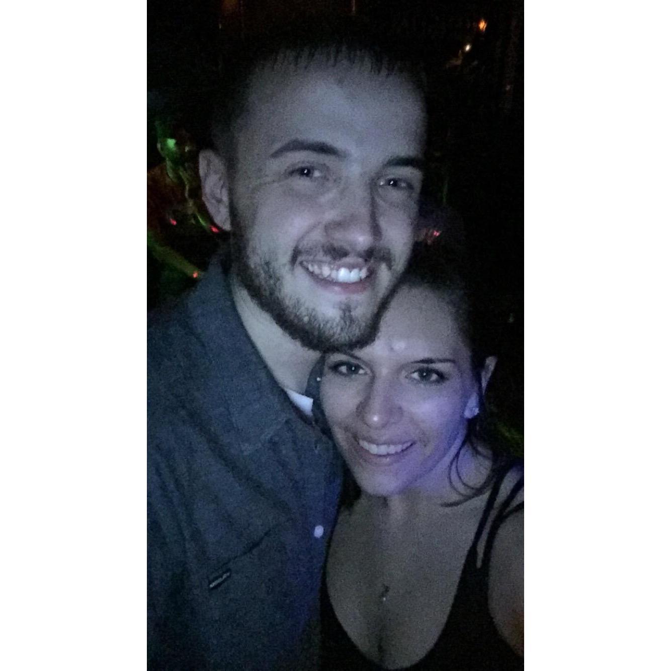 Our first picture together 📸