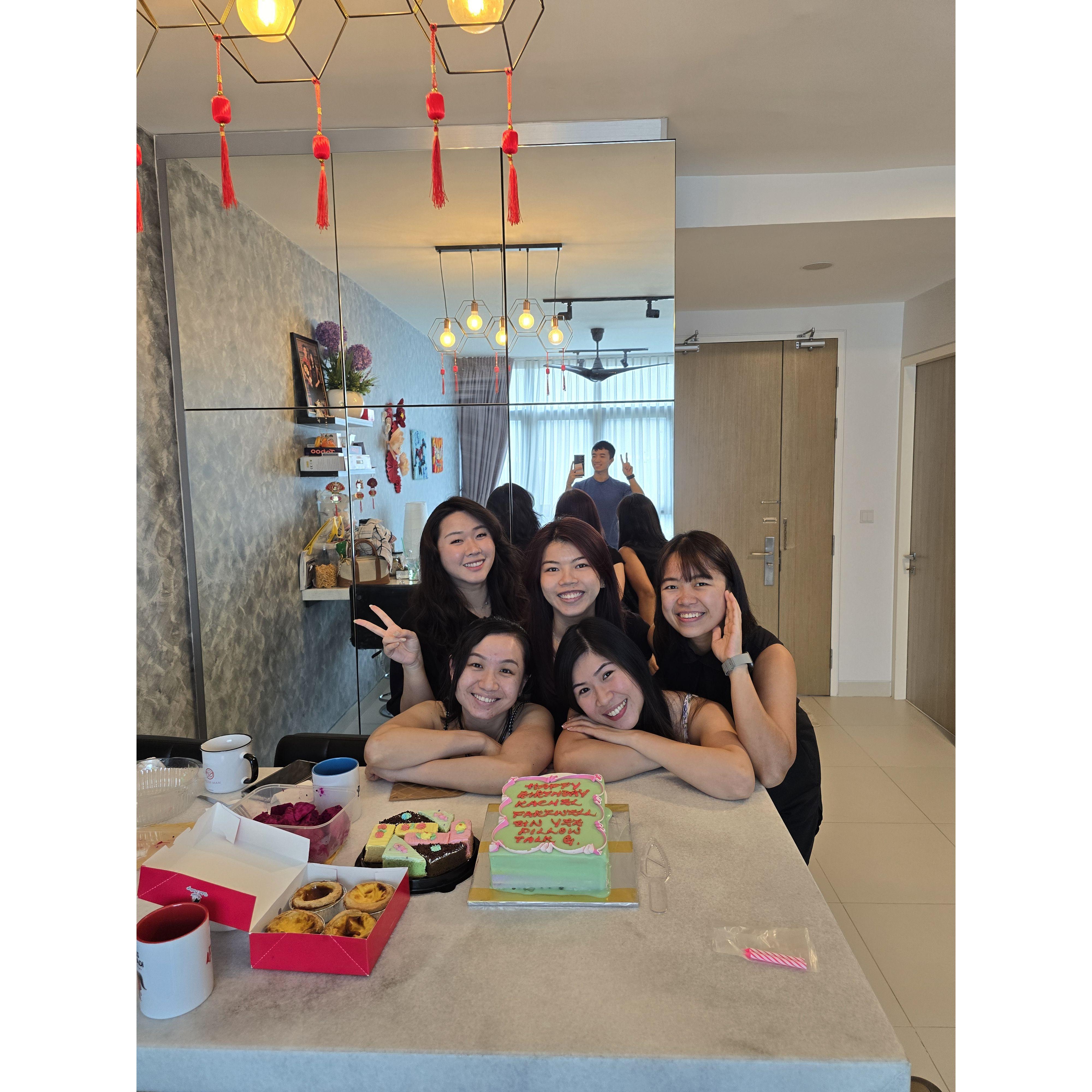 Rachel's S-women (her trustworthy committee of ladies)