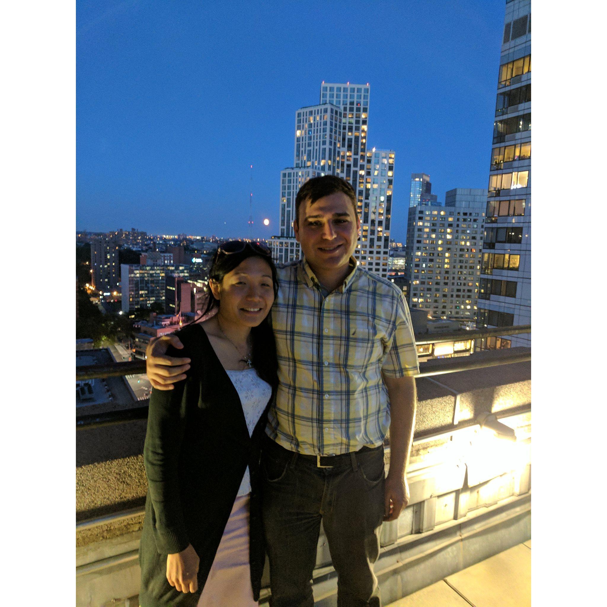 2017 Summer bbq with Kosta's colleague