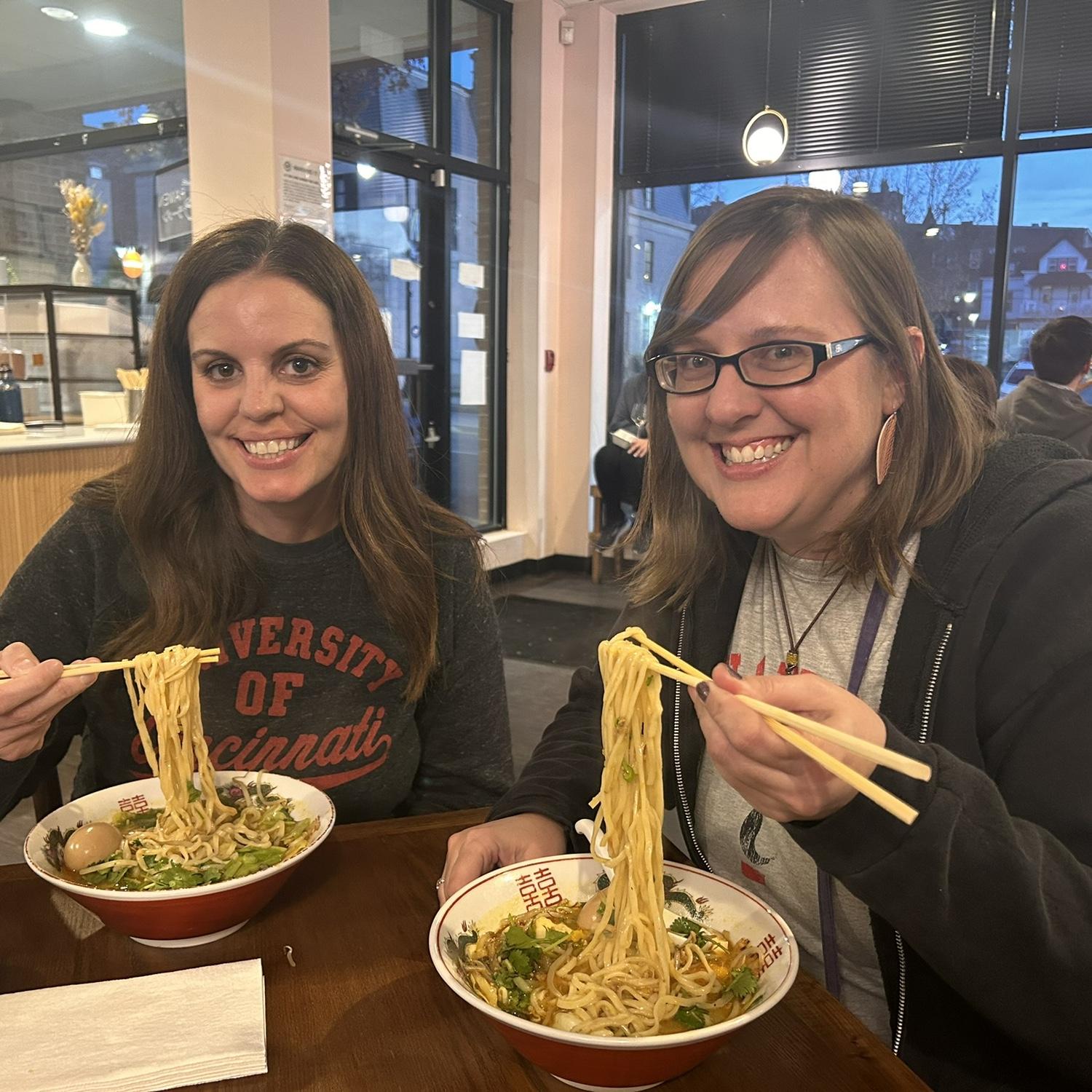 Our favorite weekend dinner spot, often times with a favorite friend. 
Cafe Mochiko. 🍜