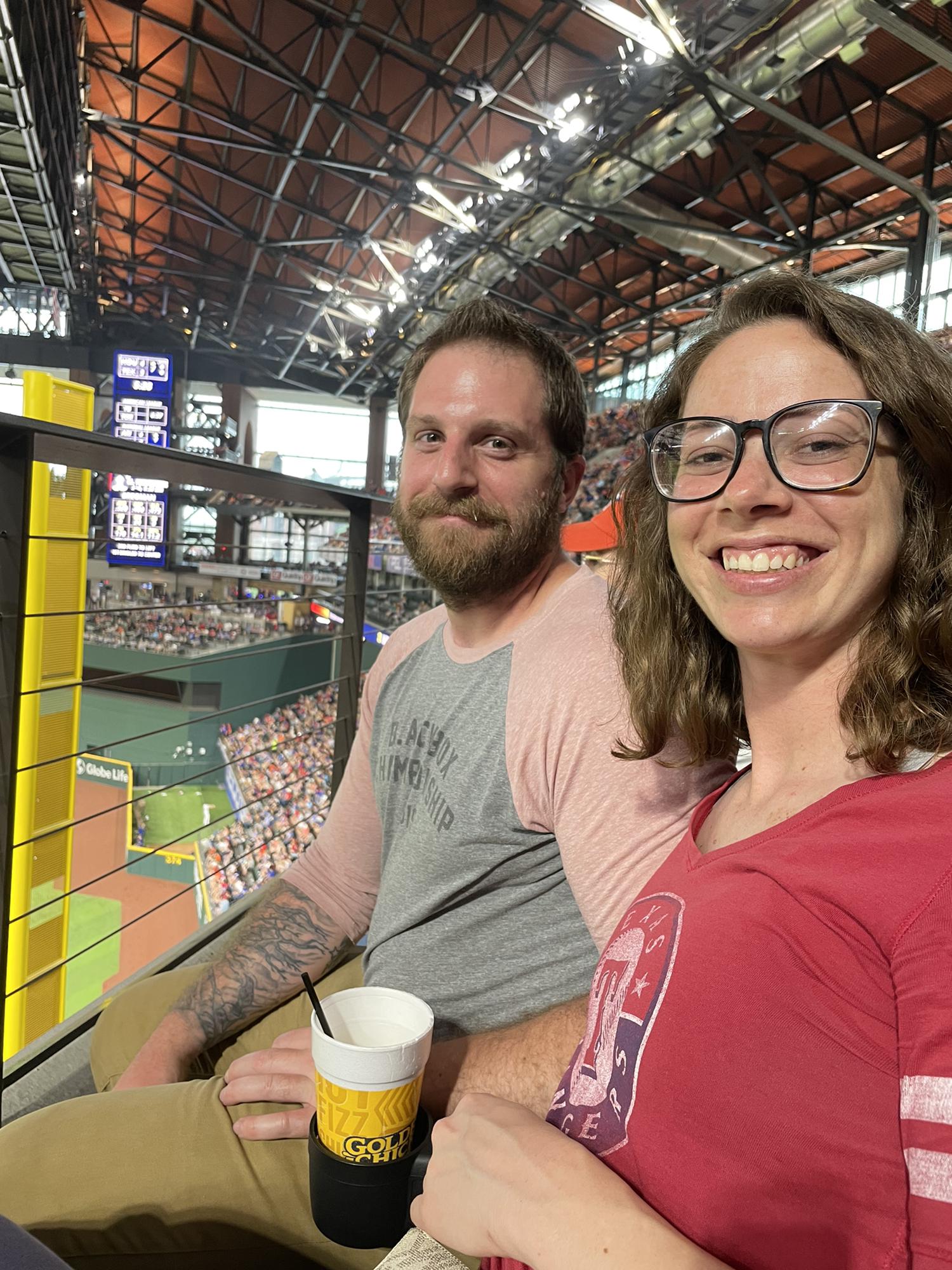Texas Rangers game, 2021