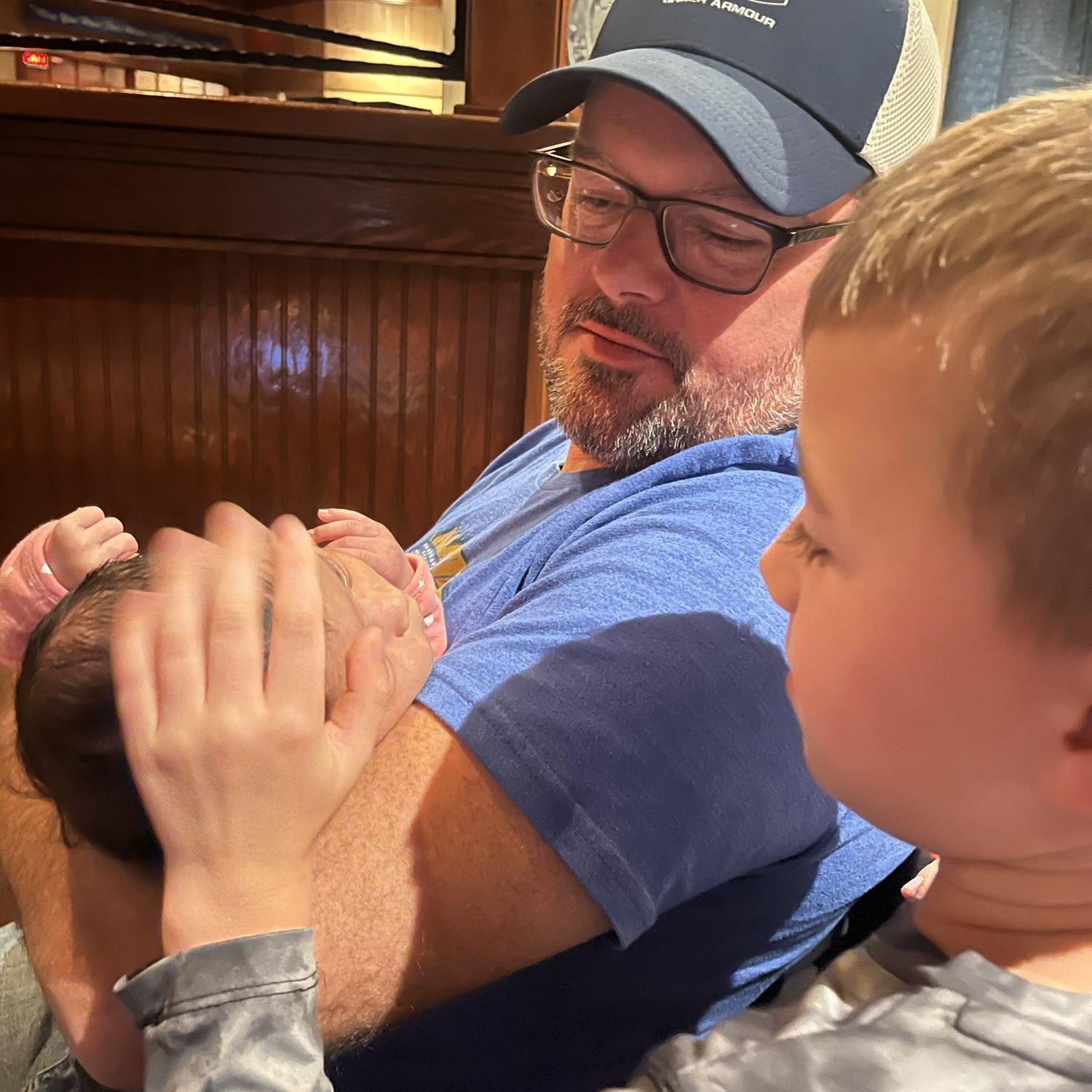 Uncle Declan in love with Brielle… Scott’s 49th at Red Lobster.