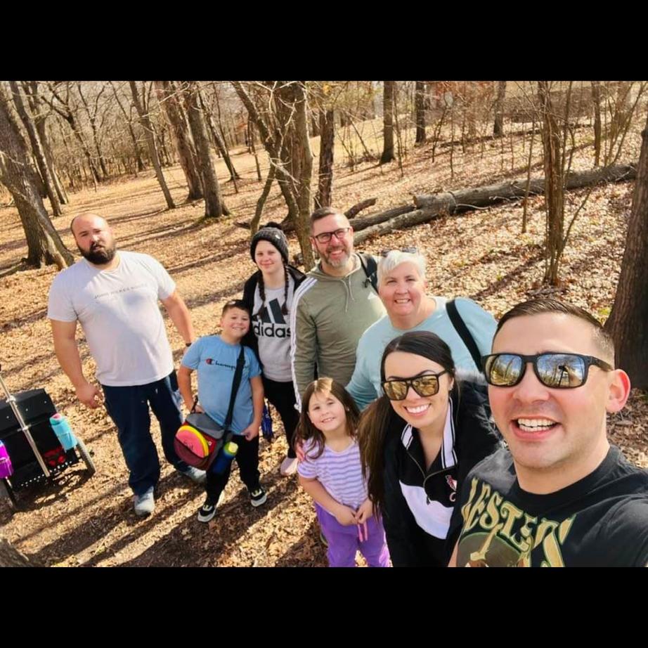 Playing disc golf in Tulsa