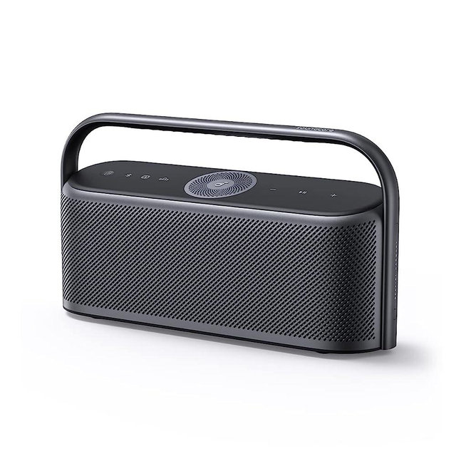 Soundcore Motion X600 Portable Bluetooth Speaker with Wireless Hi-Res Spatial Audio,50W Sound, IPX7 Waterproof, 12H Long Playtime, Pro EQ, Built-in Handle, AUX-in