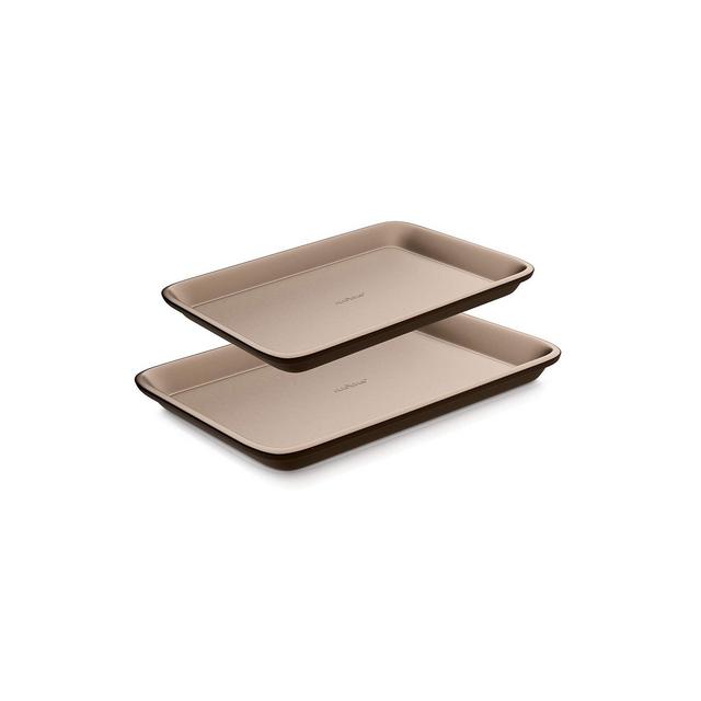 NutriChef Non-Stick Oven Pan Baking Sheets, Gold