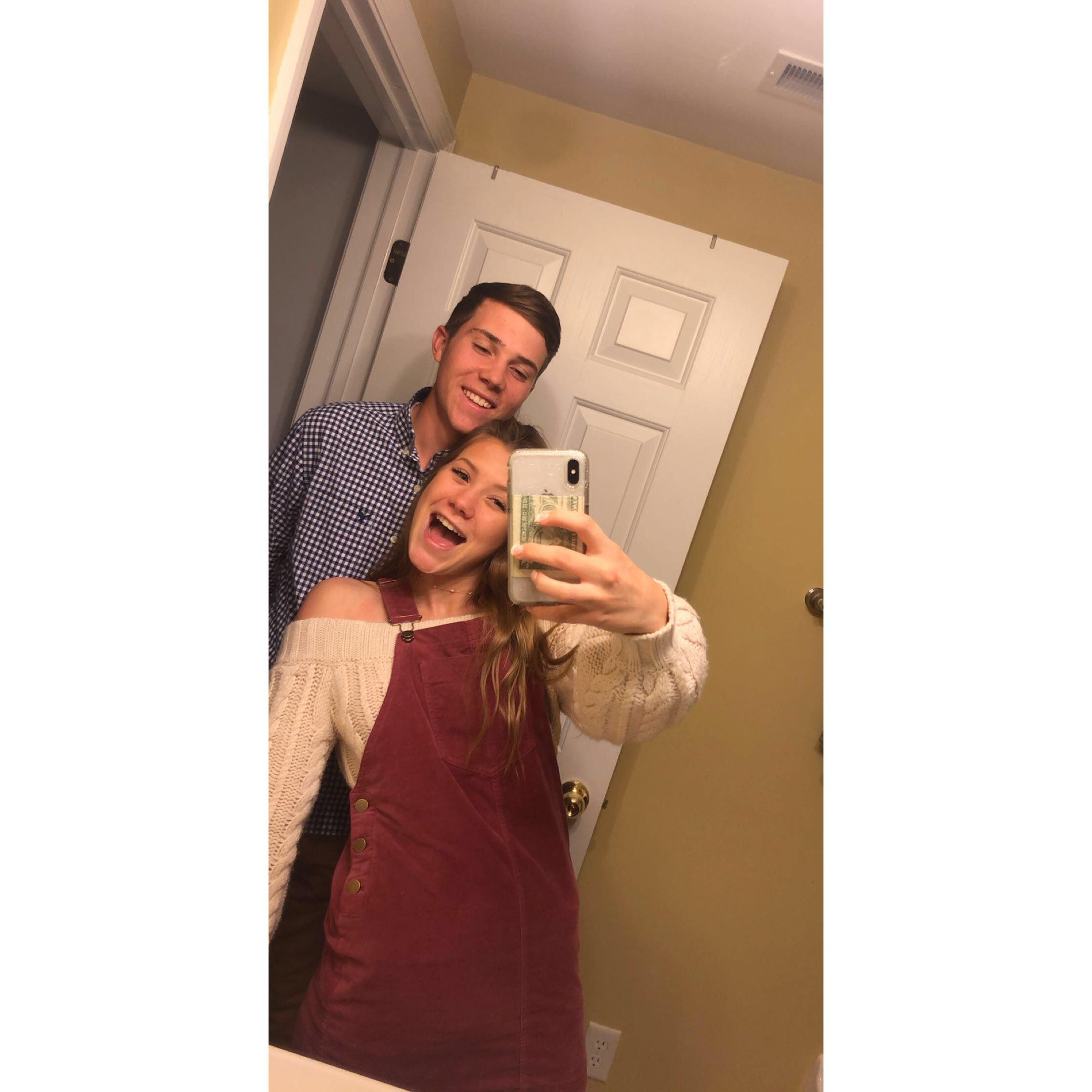Headed to a family dinner for Ella's 17th birthday on October 16th, 2019