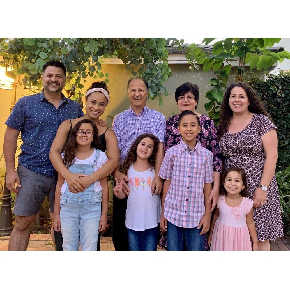 It's always a party at the Rowhani's with 4 (now 5!) grandkids. Picture left to right Ava (11), Aria (7), Samuel (9), and Adira (5). Baby Samir was in Anita's belly!