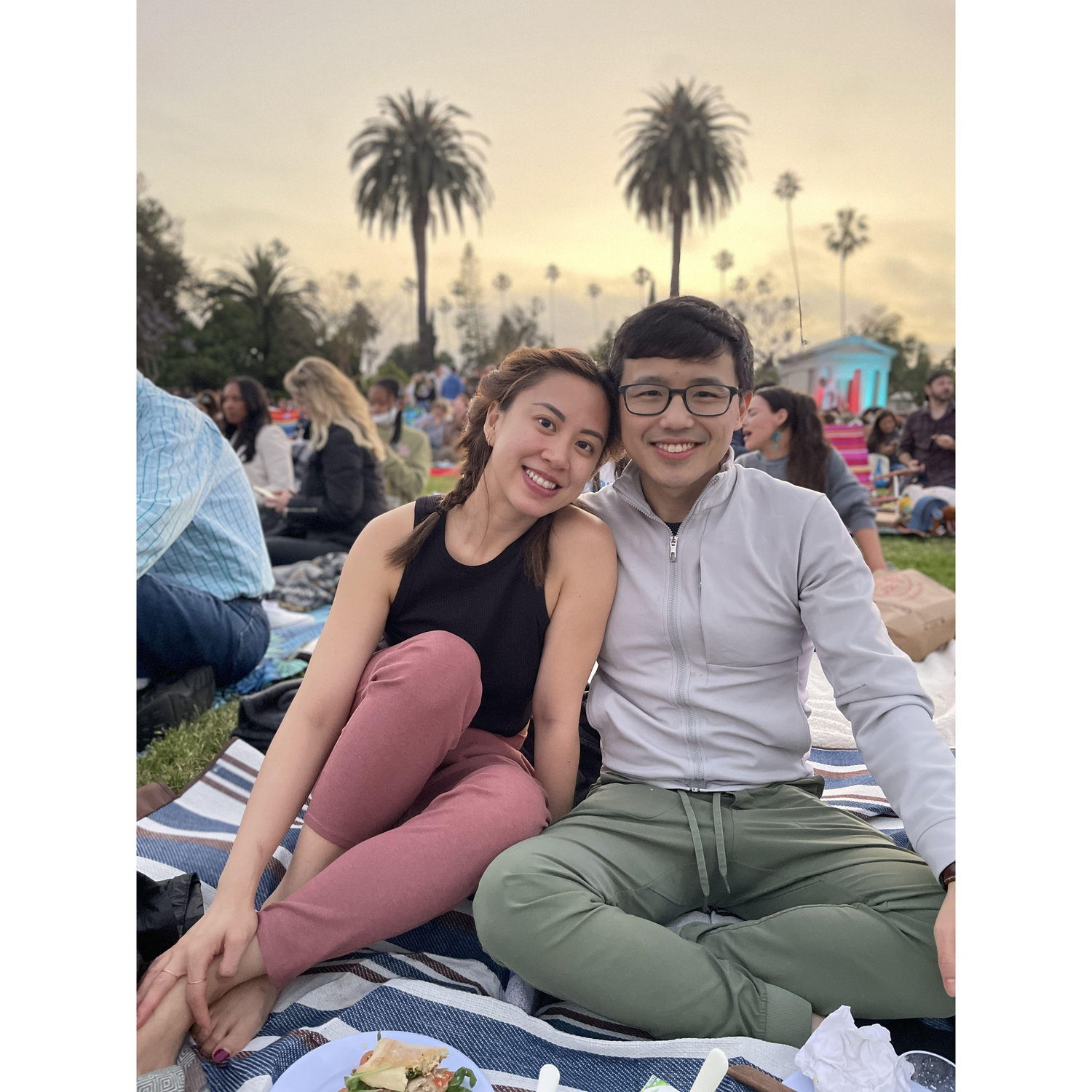 ✨ Sunsetting at Cinespia