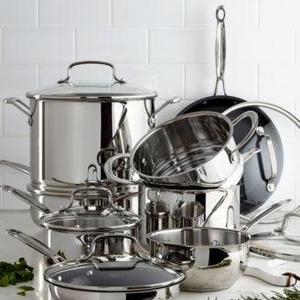 Cuisinart - Chefs Classic 14-Pc. Stainless Steel Cookware Set, Created for Macys