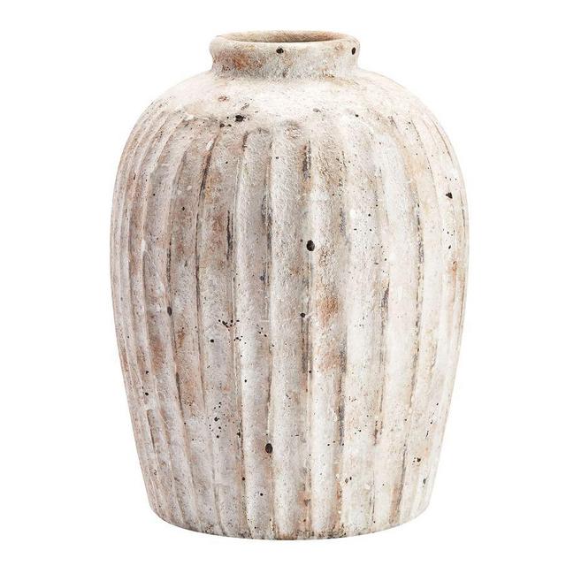 Weathered Stone Collection, White - Small