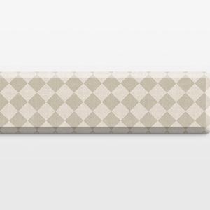GelPro Diamond Black Comfort Kitchen Mat, 20"x72"