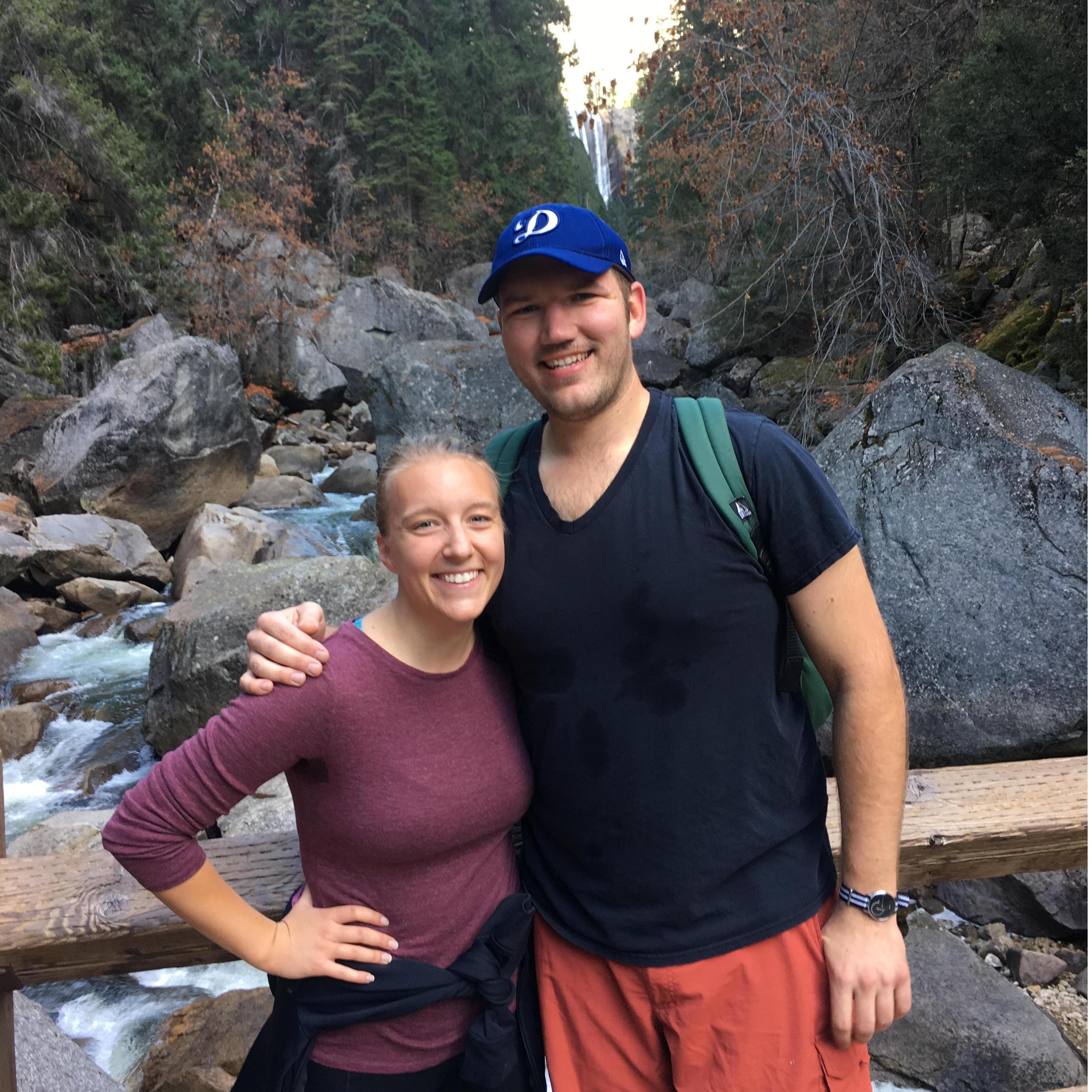 Vernal Falls Mist Trail, Yosemite, Thanksgiving 2017