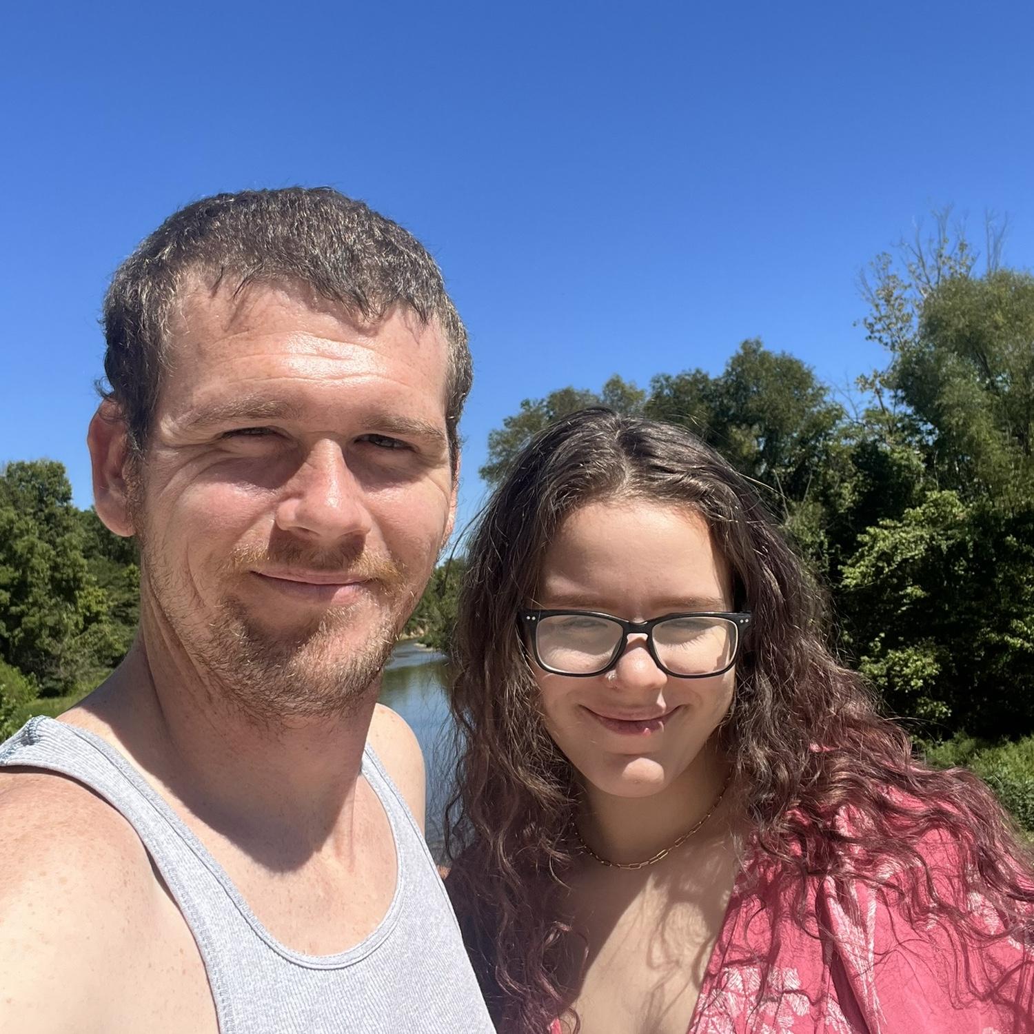 First time without Mary, we went on a hike!