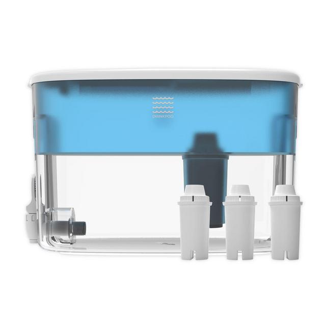 Drinkpod® 2.4-Gallon Countertop Alkaline Water Dispenser in Blue