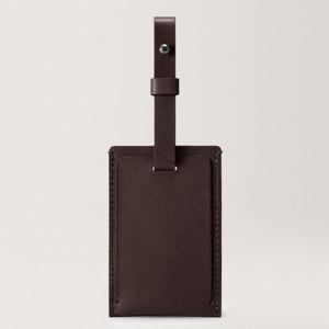Carl Friedrik Luggage Tag (Chocolate)