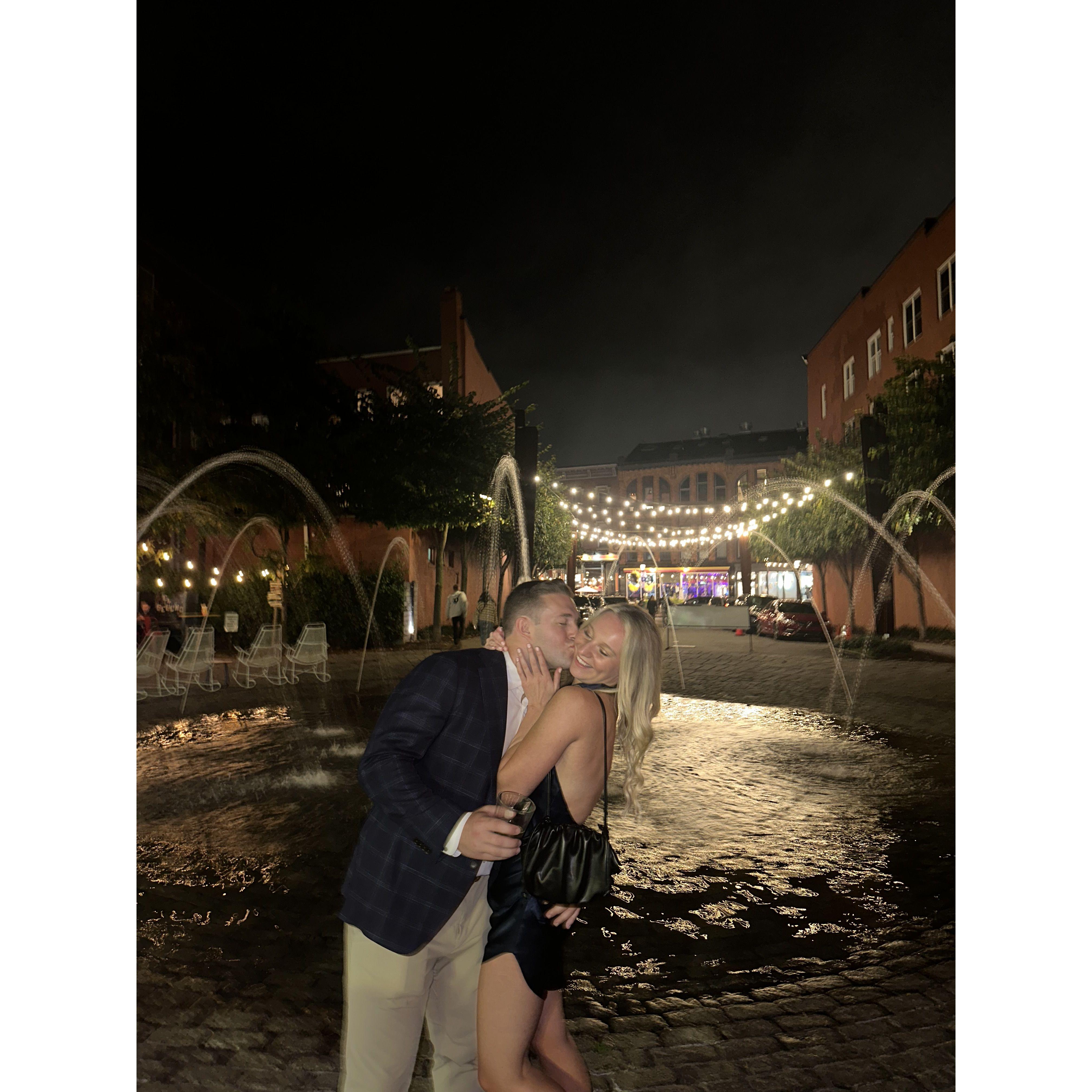 2023, The first of many weddings together