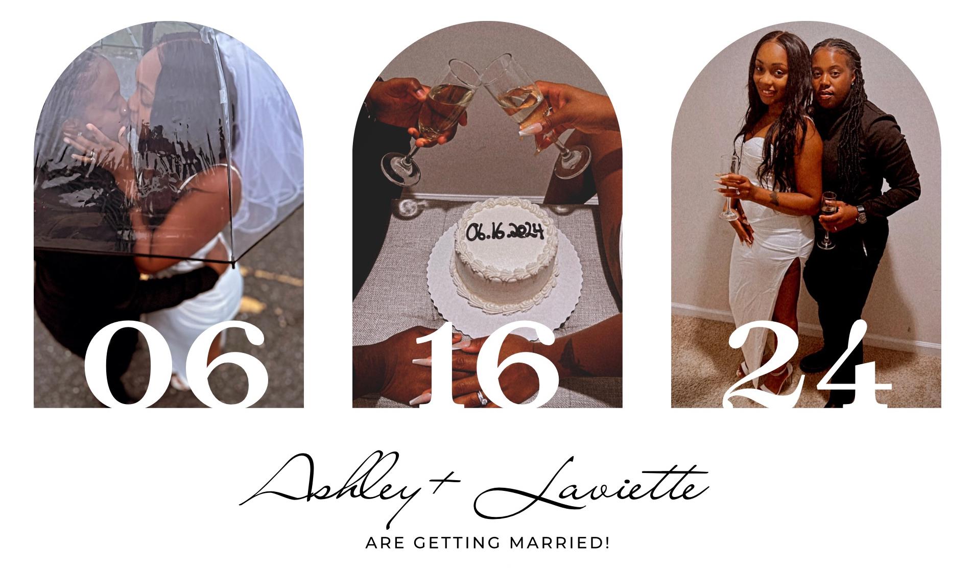 The Wedding Website of Ashley Pritchett and Laviette Willingham