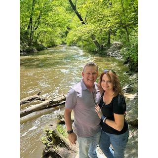 Exploring a Minnesota park with TJ and Maddy.
