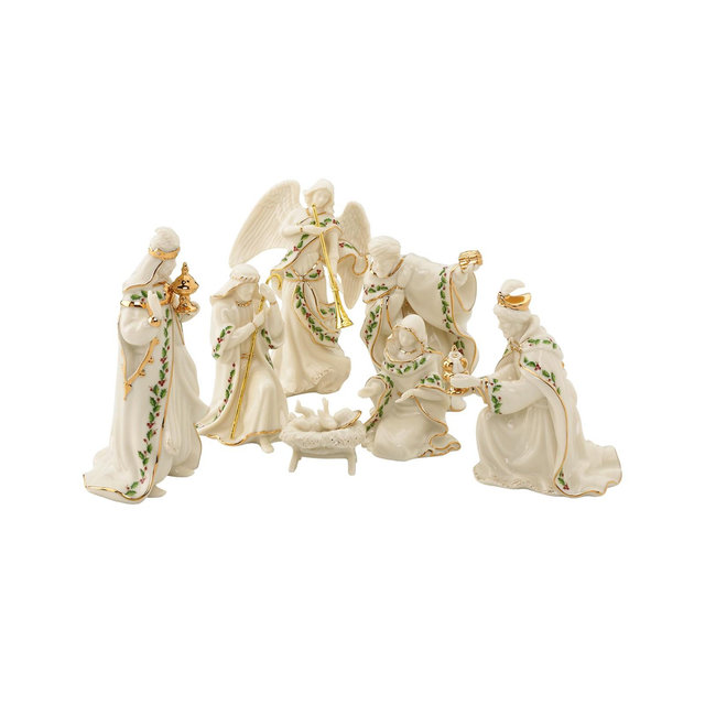 Lenox Holiday 7-Piece Mini Nativity Figurine Set
