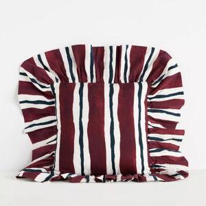 Damson Madder Cotton Printed Pillow