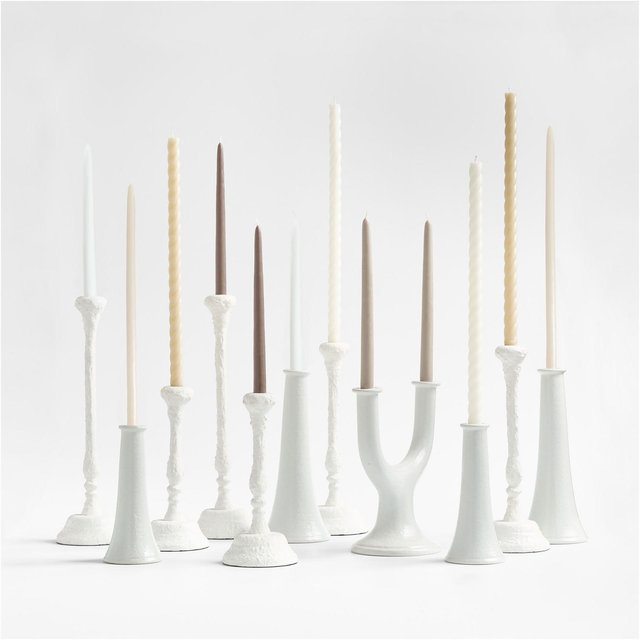 Warm Tone Taper Candle Bundle, Set of 12