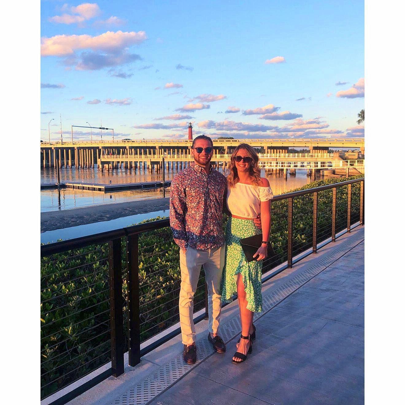 Our first of many Florida trips together. April 2019