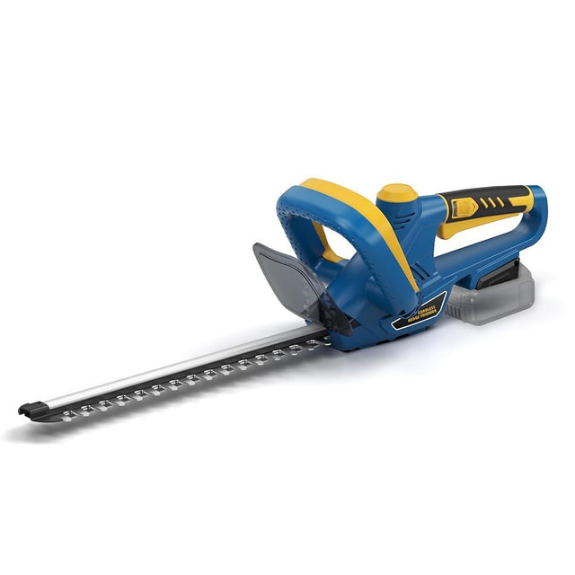 IEBUDA Hedge Trimmer for Dewalt 20V Battery, Cordless Hedge Trimmer with 22'' Dual-Action Blade, 1600RPM, 3/5'' Cutting Width, Rotating Handle & Dual Switch Design (Battery Not Included) (Navy Blue)