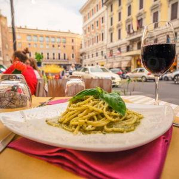 Dinner For Two in Rome