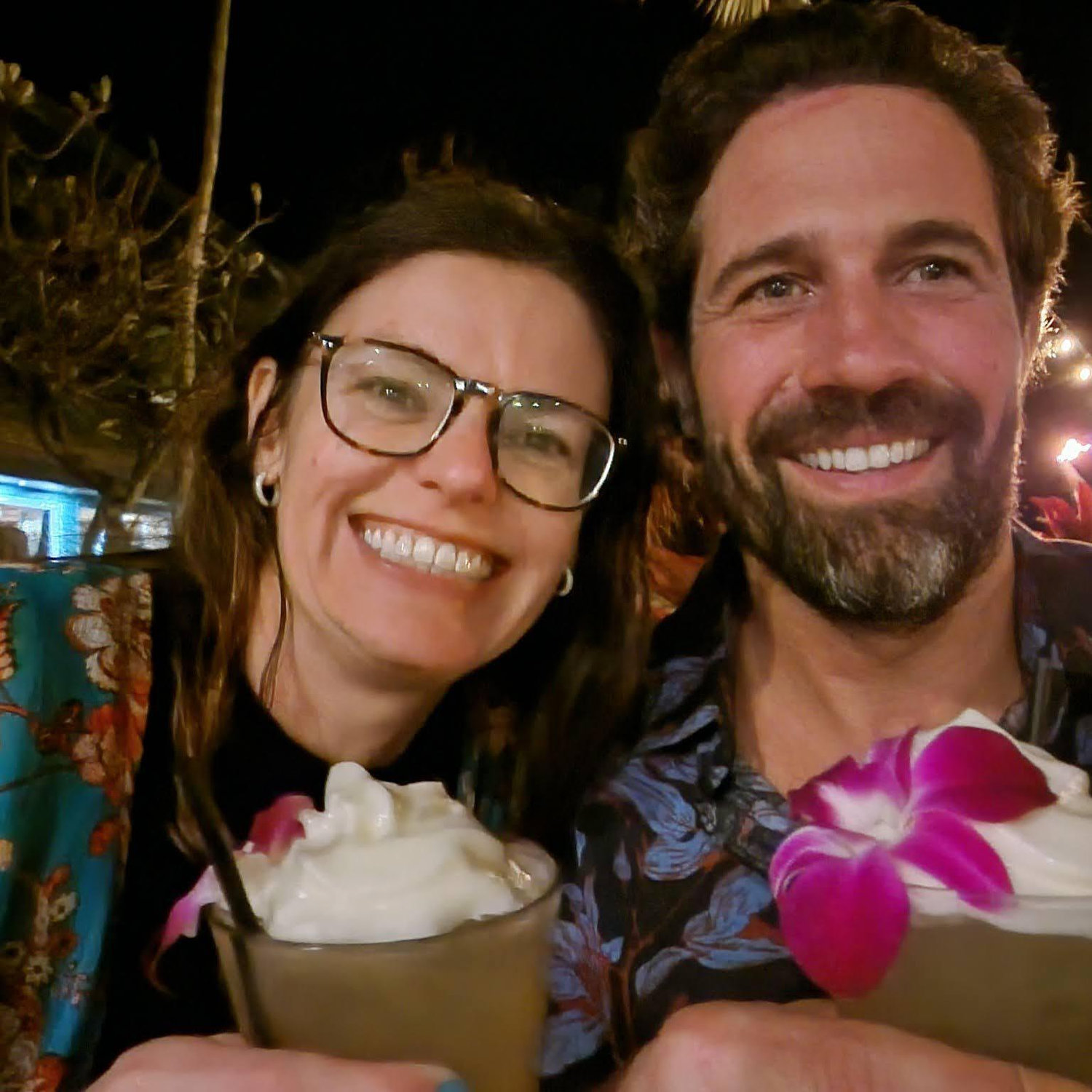 First night in Kauai, Hawaii