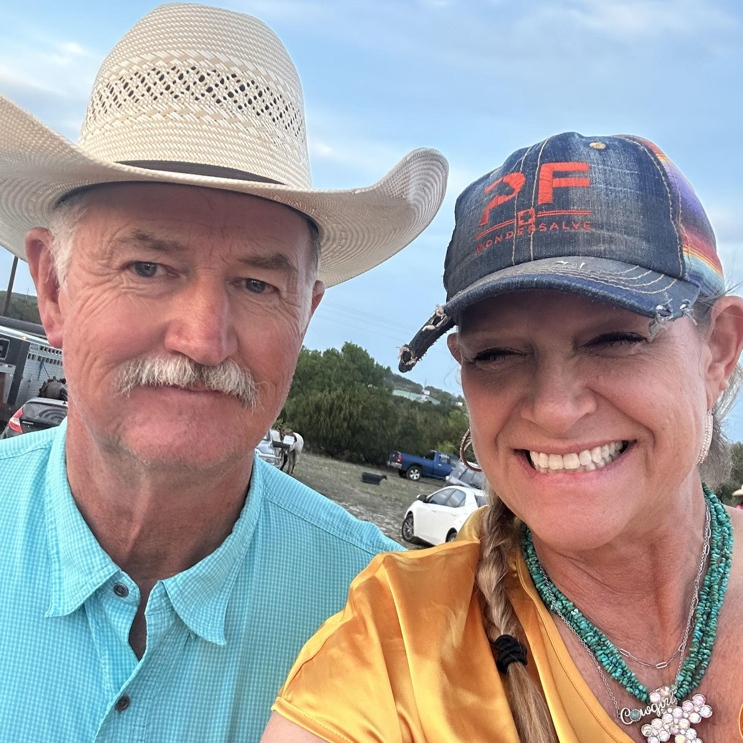 at the local rodeo