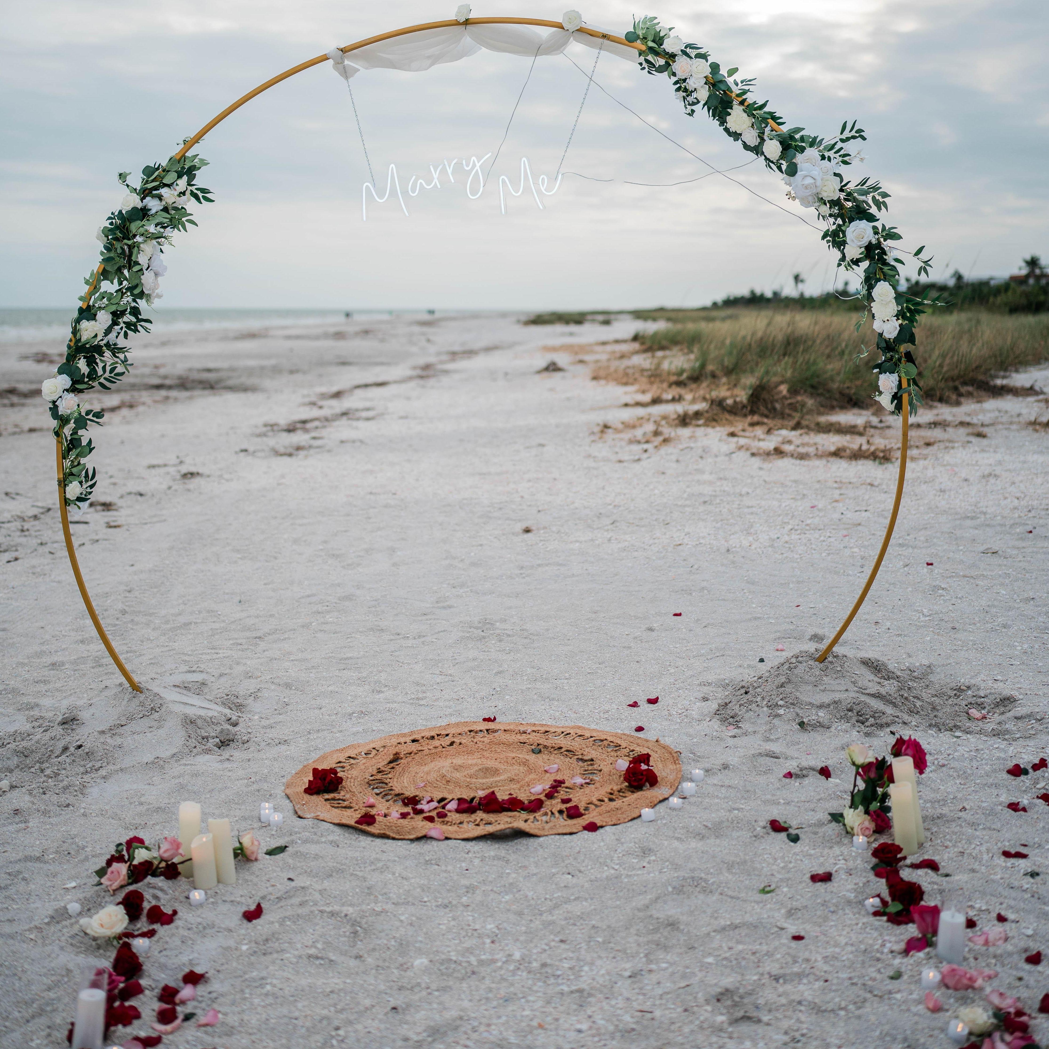Photos from our proposal on Sanibel Island, FL