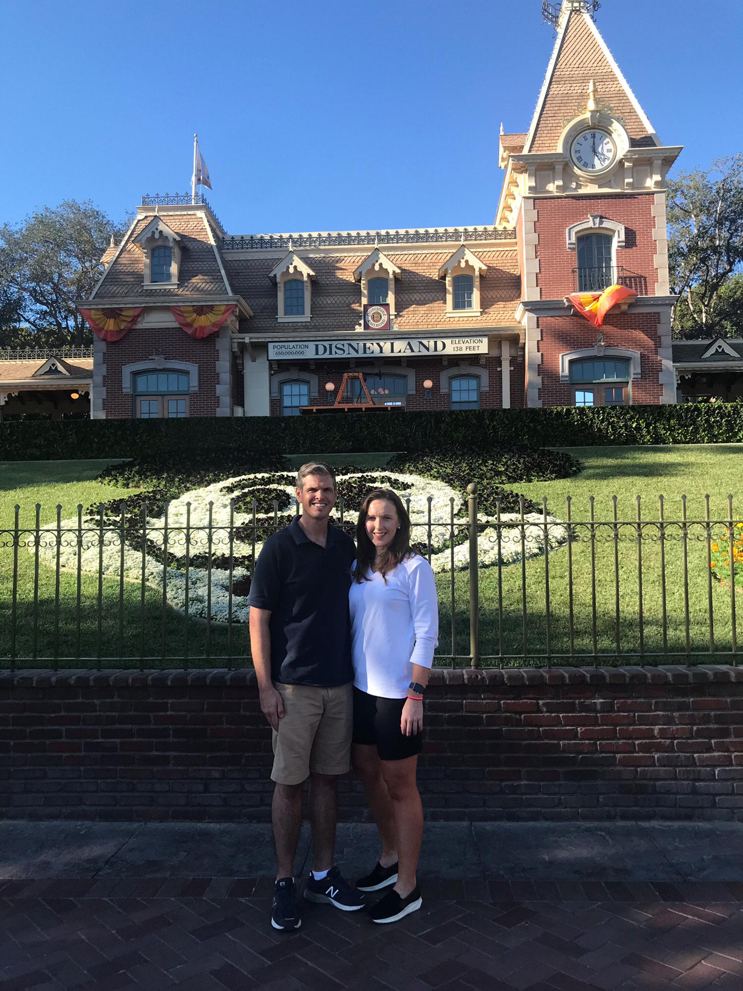 Kevin's favorite childhood place, Disneyland. This is actually still one of his favorite places.