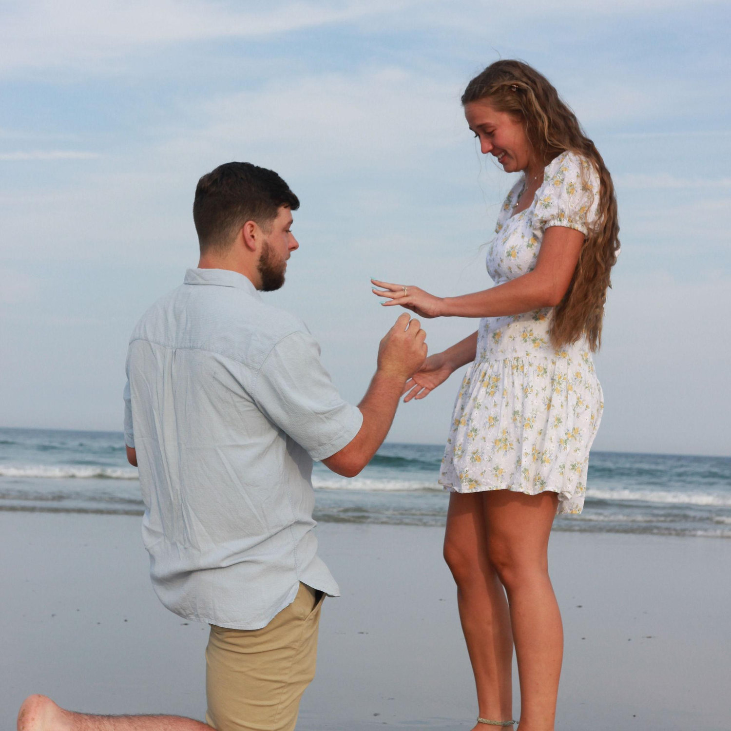 "She said Yes!"