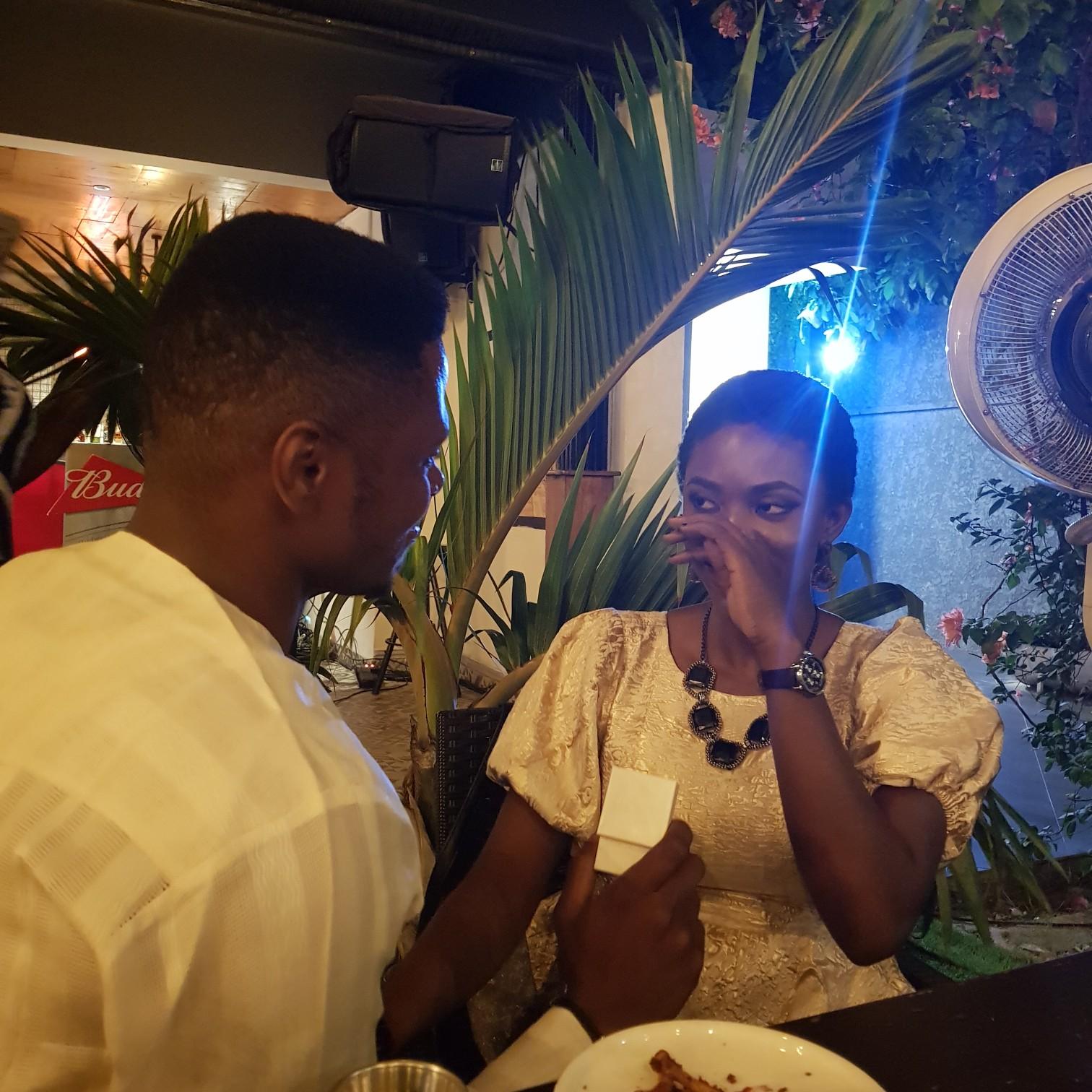 Down on one knee!