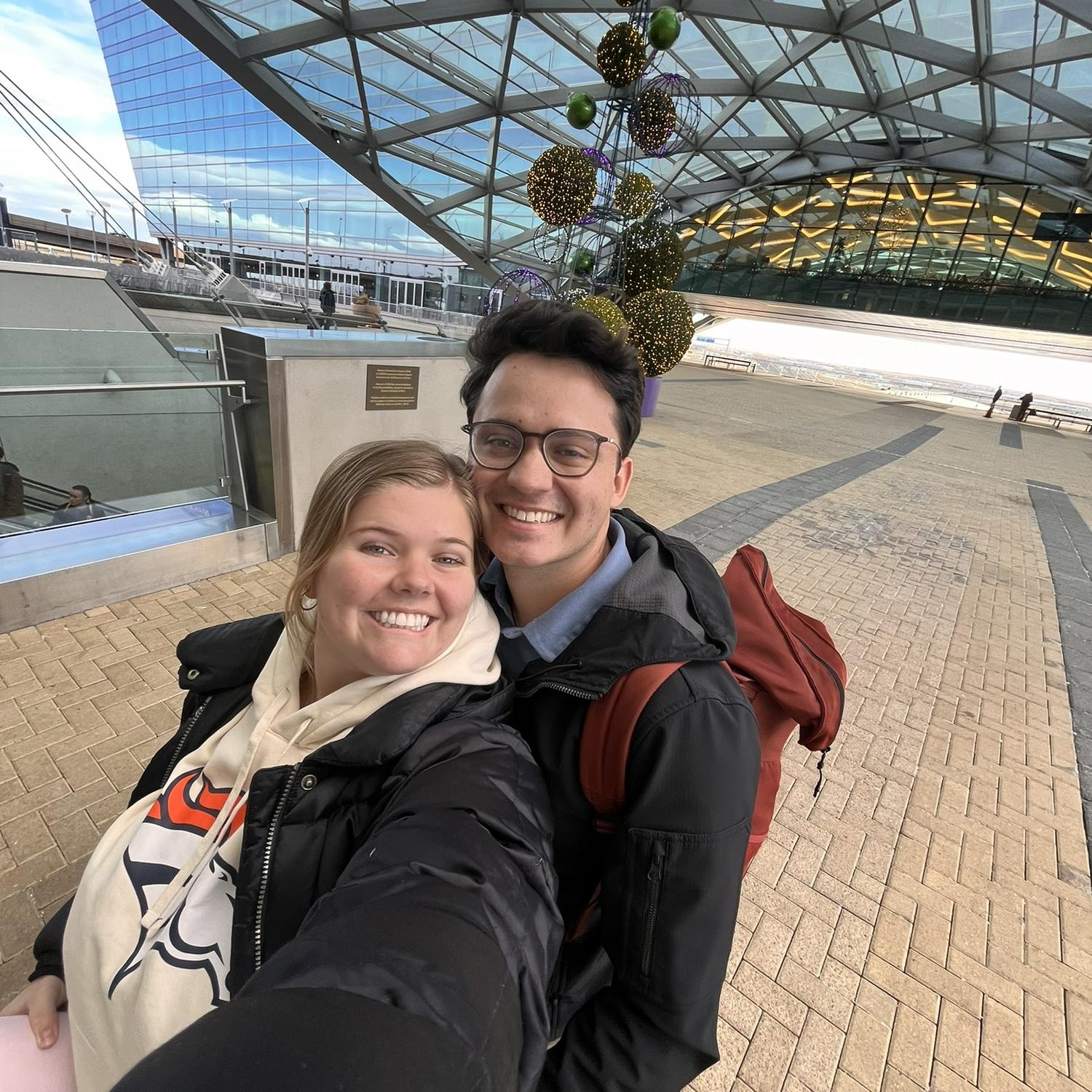 First time flying together!