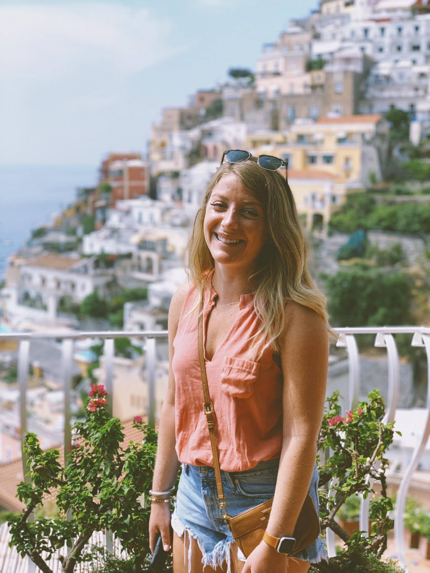 The Grand Fromage on the terrace of Le Sirenuse, Positano