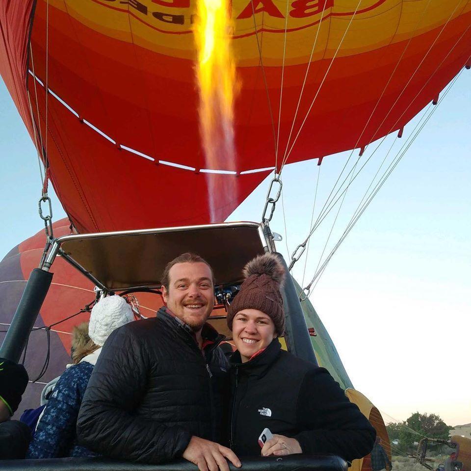 New Mexico trip - hot air balloon ride!