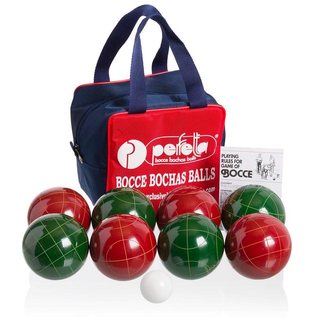 Perfetta Club Pro Solid Bocce Set - Made in Italy