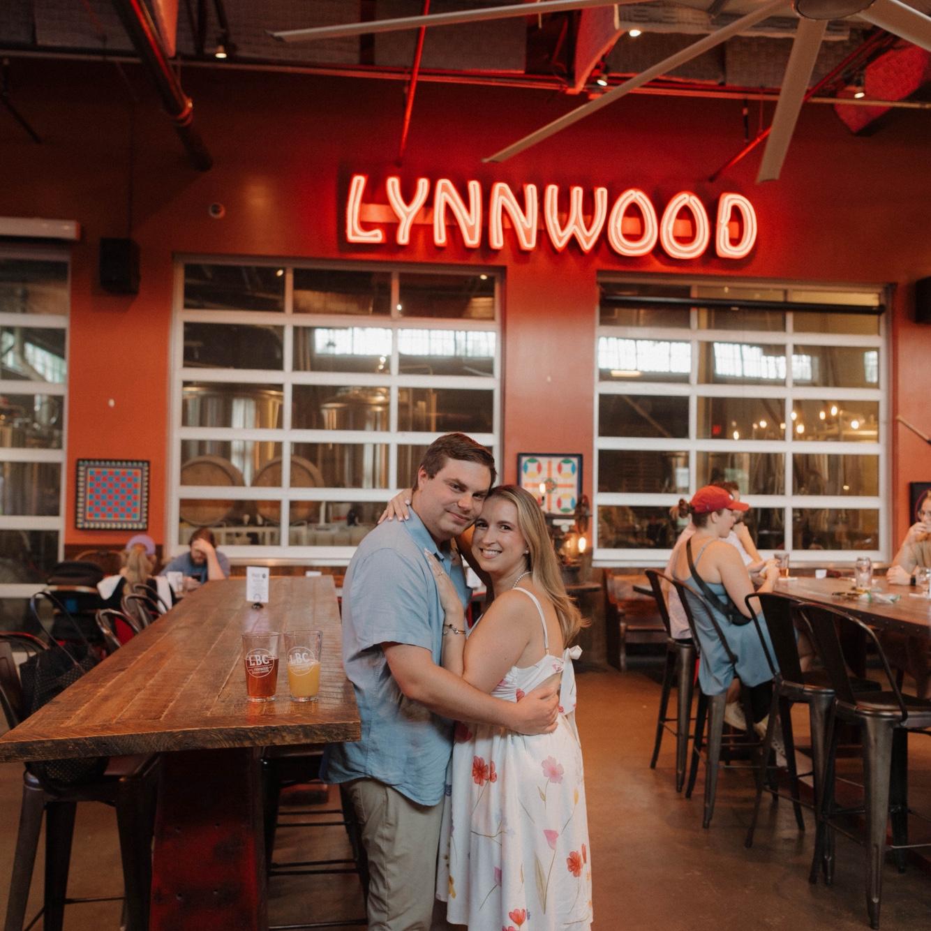Lynwood Brewing Concern aka our first date spot!