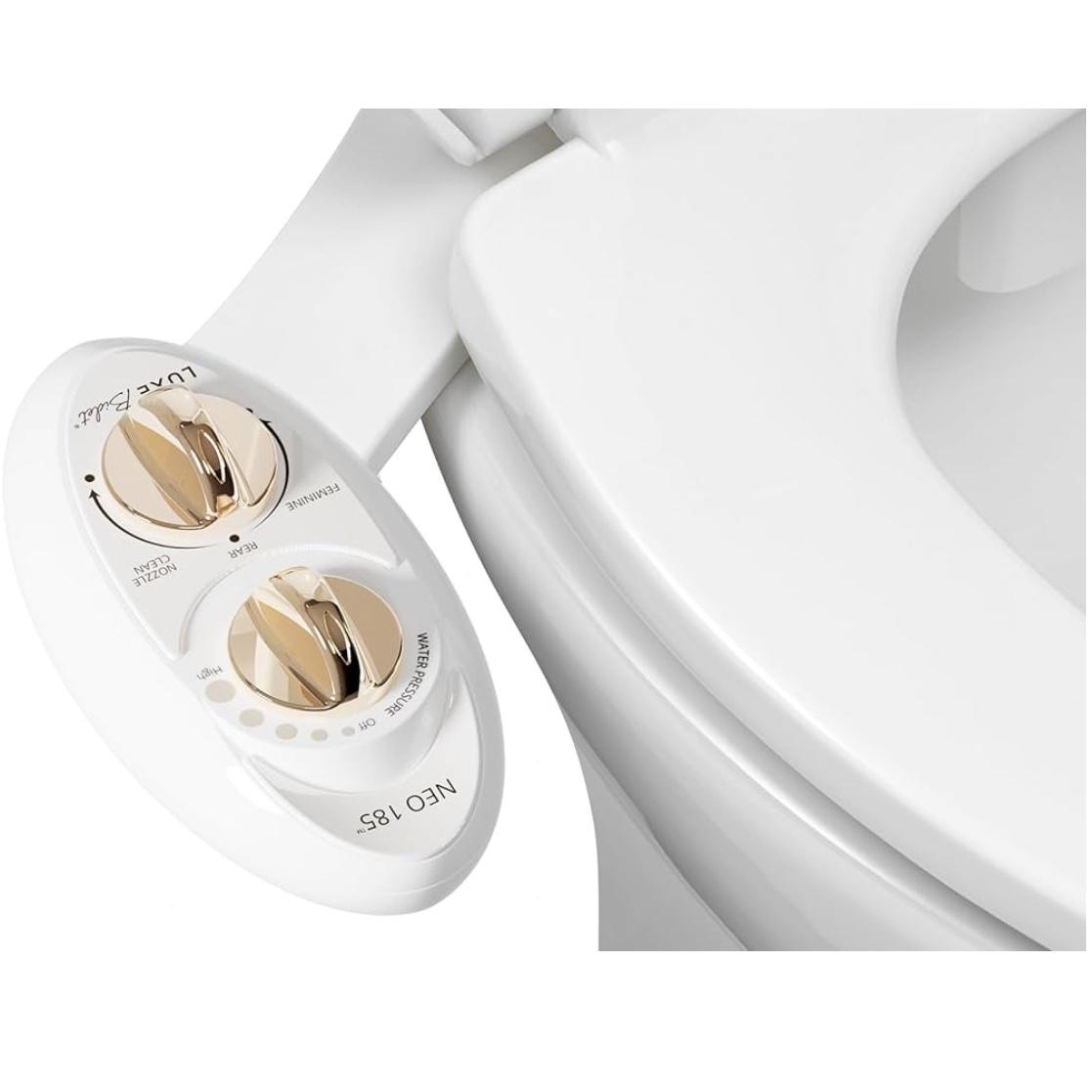 LUXE Bidet NEO 185 - Gold Accent