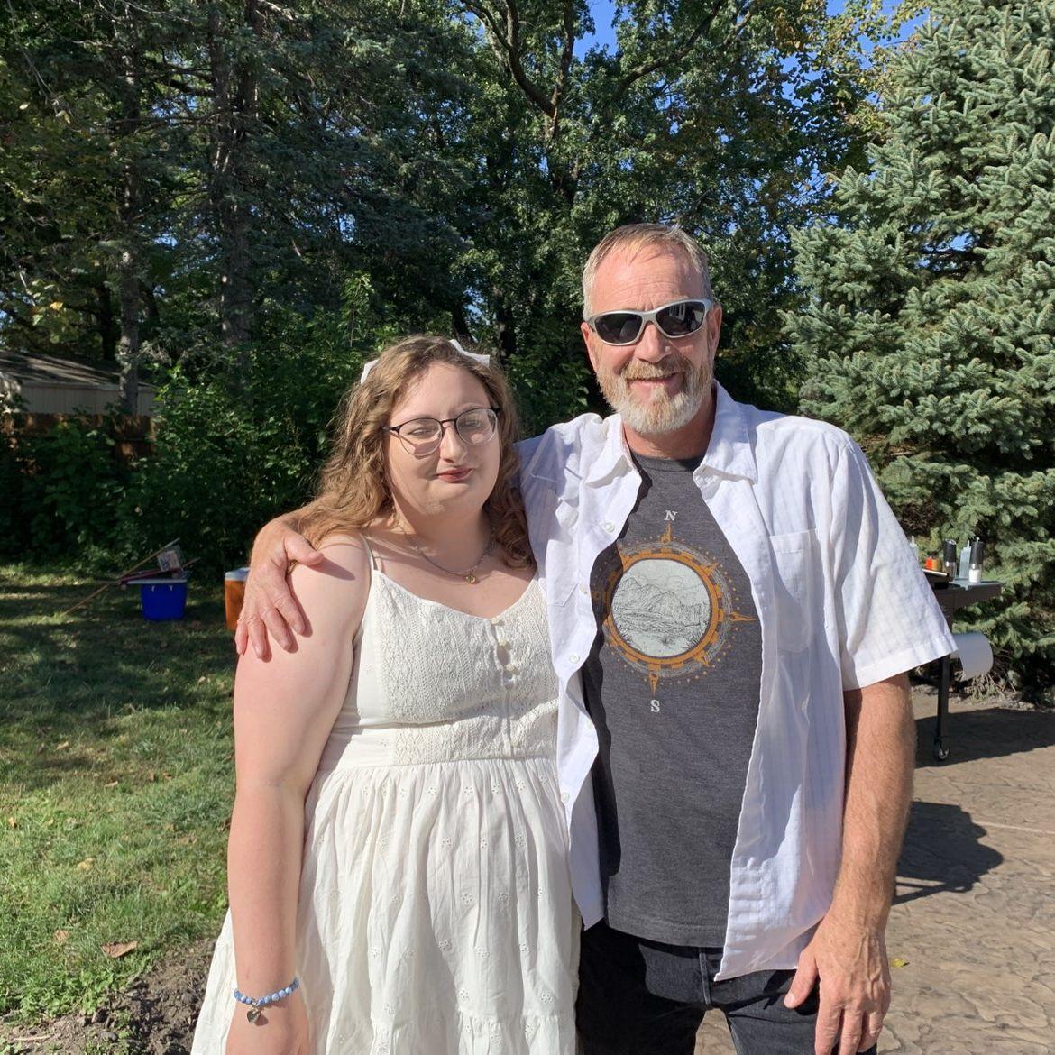 Engagement party photo with Darrin!